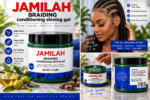 Jamilah Braiding Conditioning Shining Gel - Image 2