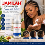 Jamilah Strong Hold Foam & Shine – 150ml - Image 2