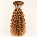Jamilah Beauty Boho Braids Curly Bulk Hair – Natural Black - Image 7