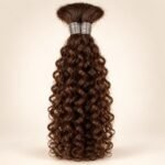 Jamilah Beauty Boho Braids Curly Bulk Hair – Natural Black - Image 6