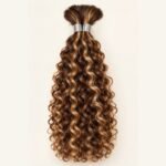 Jamilah Beauty Boho Braids Curly Bulk Hair – Natural Black - Image 12